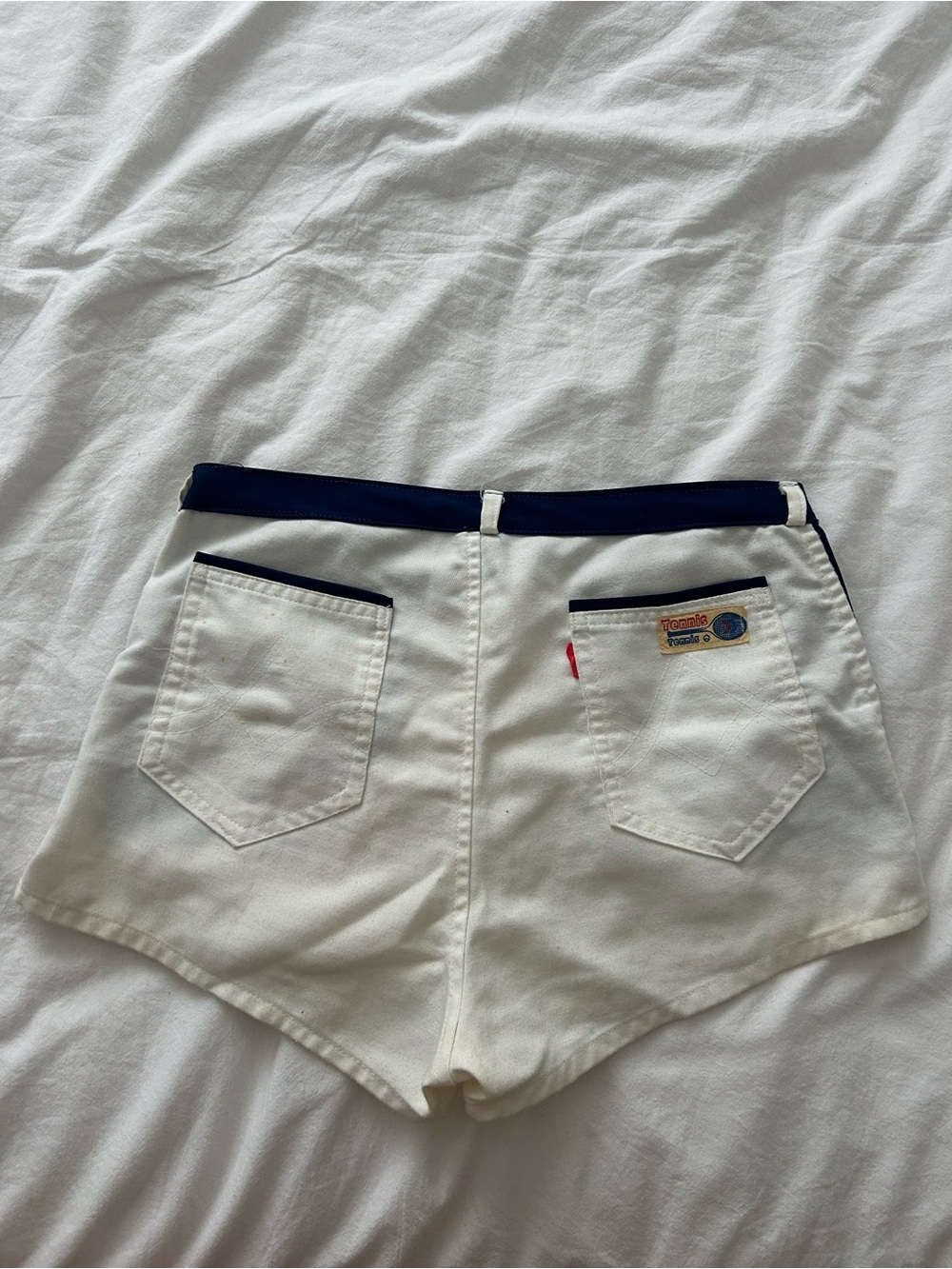 Parisian Vintage mini tennis shorts